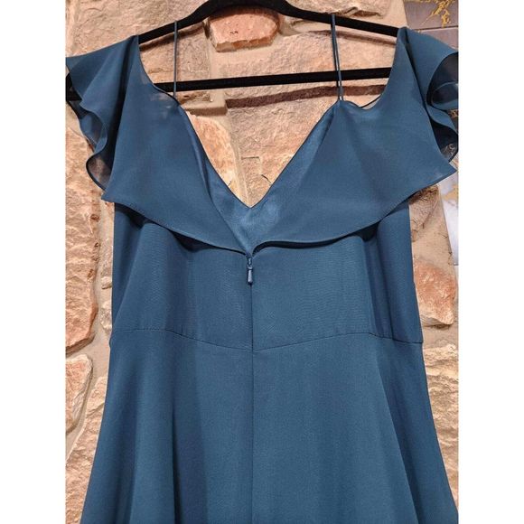 Anthropologie BHLDN Jenny Yoo Mila Gown Dress Size 4. B23 - Picture 6 of 9